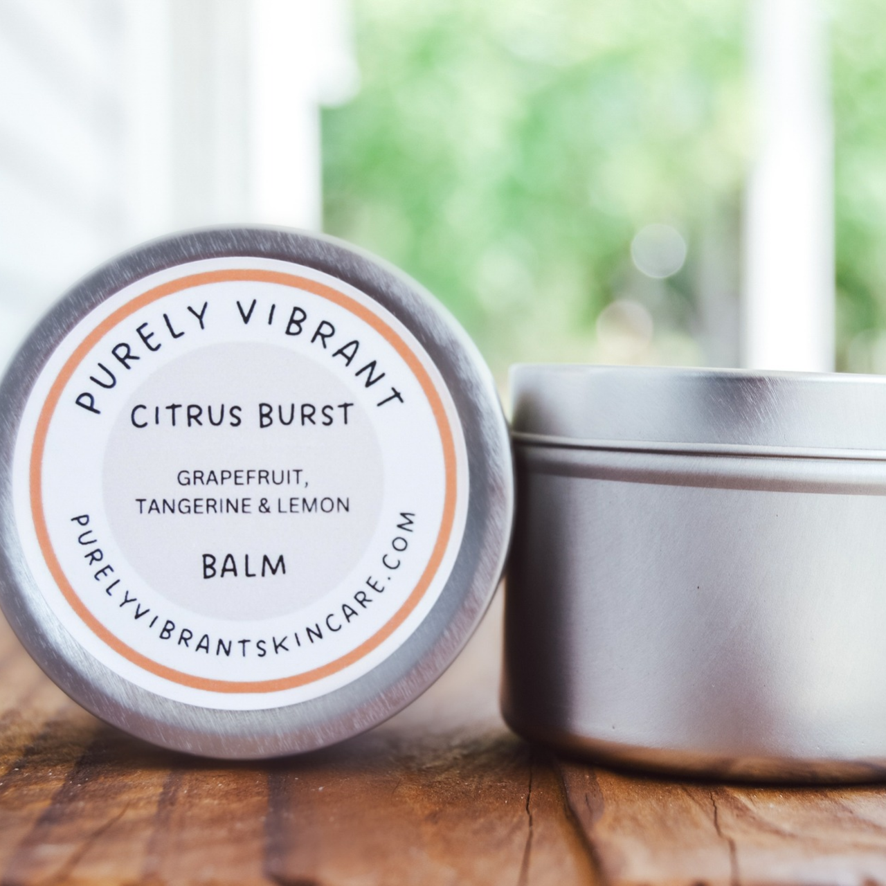 CITRUS BURST balm - Loaded with Vitamin C for hydrated, youthful looking skin.