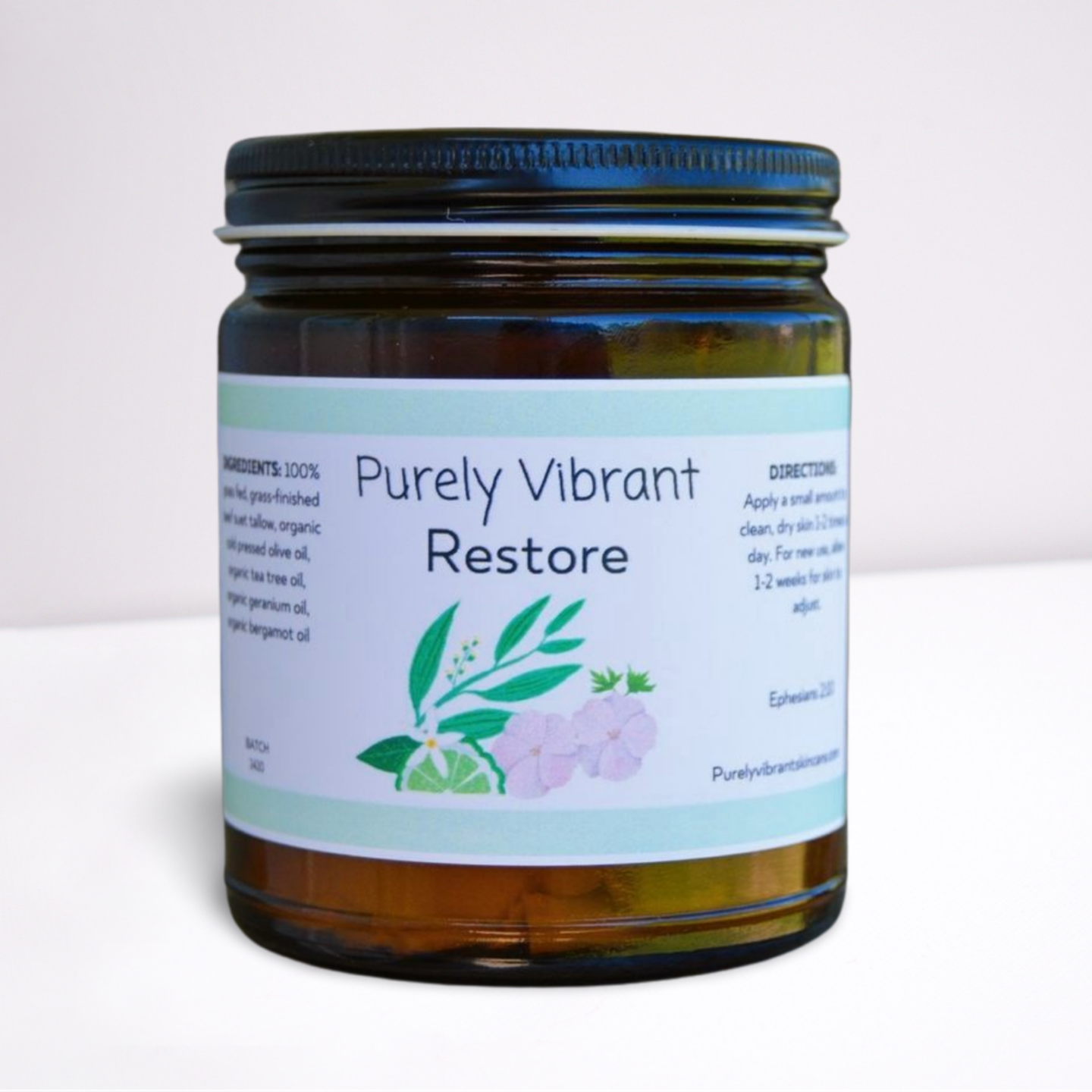 RESTORE whip - Contains the ideal blend of 3 powerful essential oils for clarifying both adult and teenage skin.