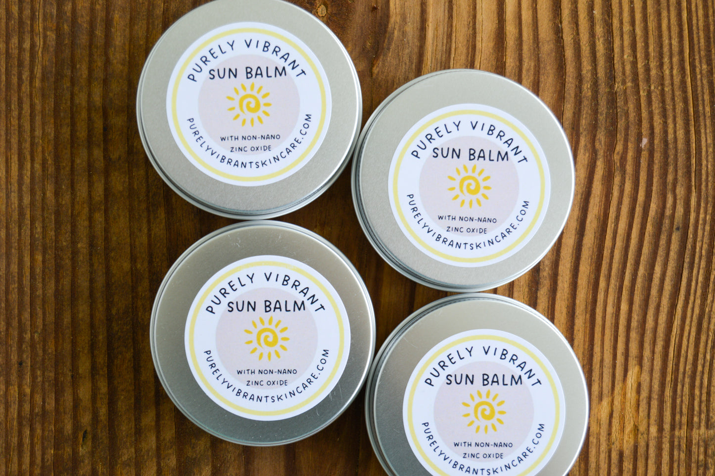 SUN BALM -  Made with tallow and non-nano zinc oxide, provides optimal sun protection.