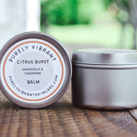 CITRUS BURST balm - Loaded with Vitamin C for hydrated, youthful looking skin.