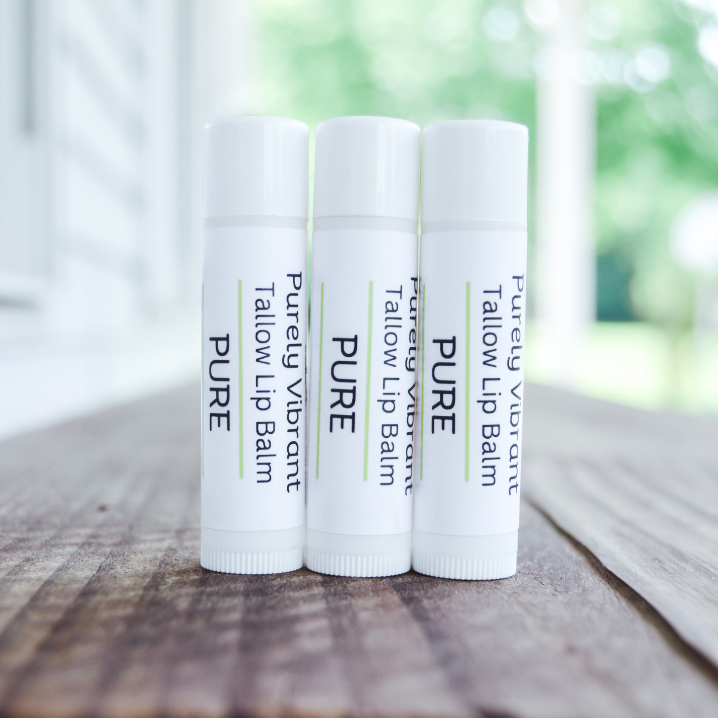 Purely Vibrant Tallow Lip Balm